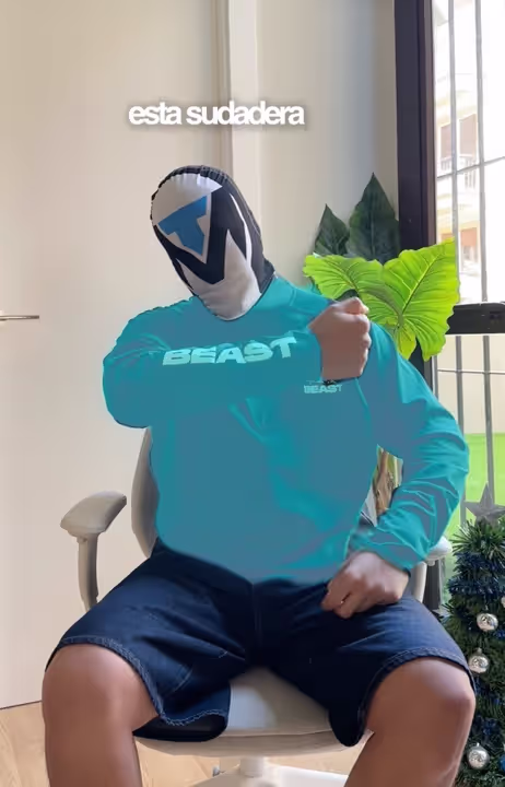 Video about how a creator takes part in a MrBeast production
