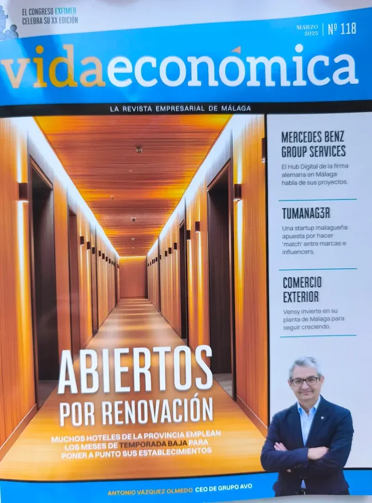 Cover of the March 2025 issue of Vida Económica magazine