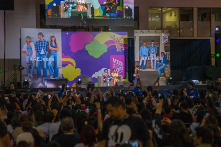 Audience in front of the VidCon Mexico stage